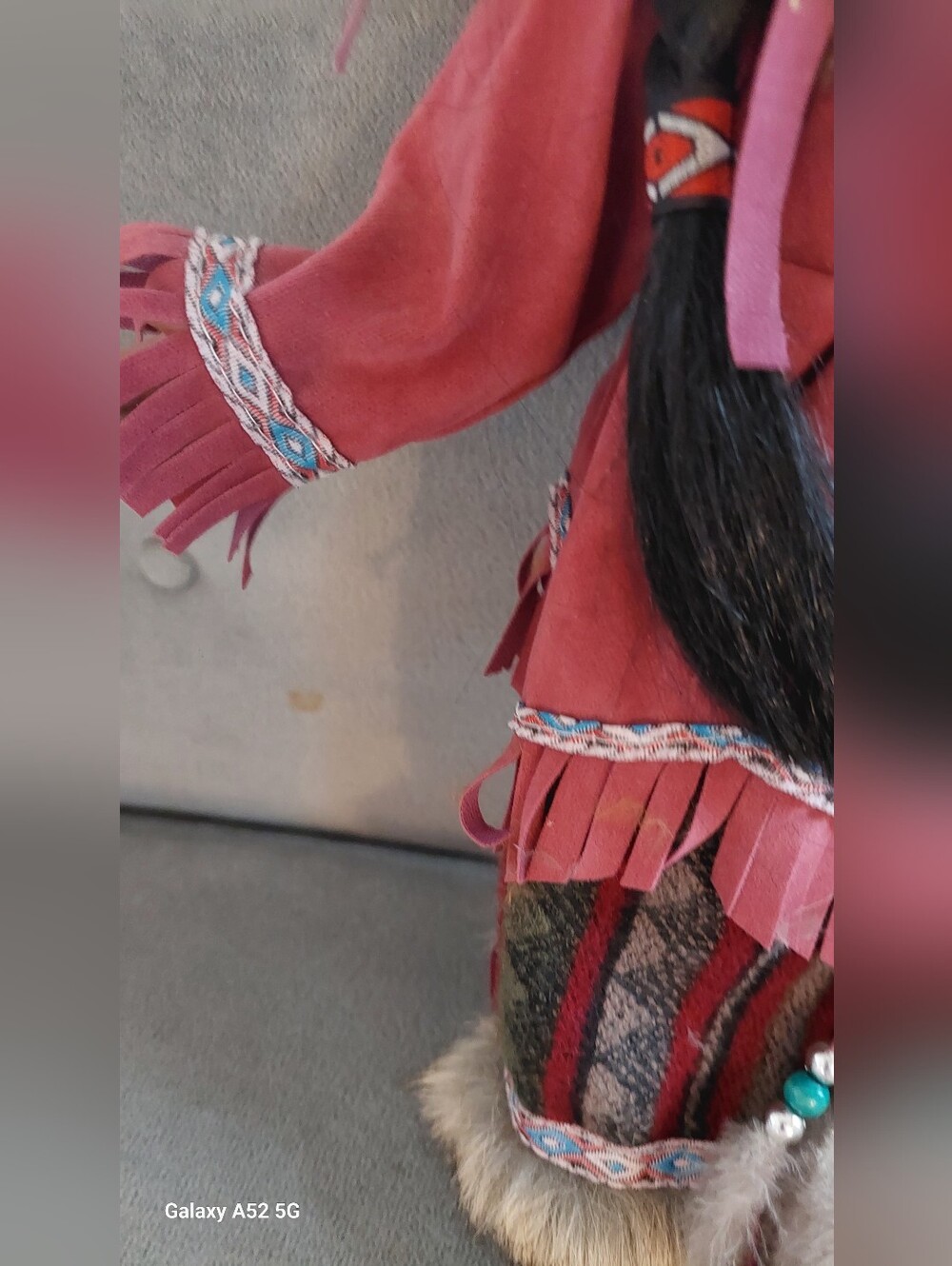 Cathay Collection Porcelain 15" Native American Indian Doll Limited Edition 5 - Picture 8 of 11